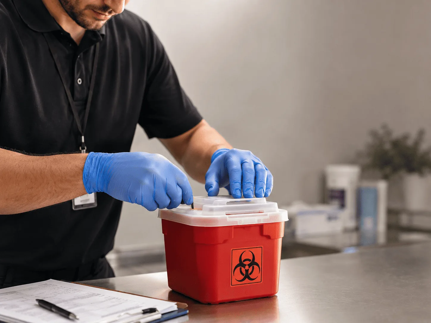 Why choose Sharps Waste Disposal in Moxahala, OH